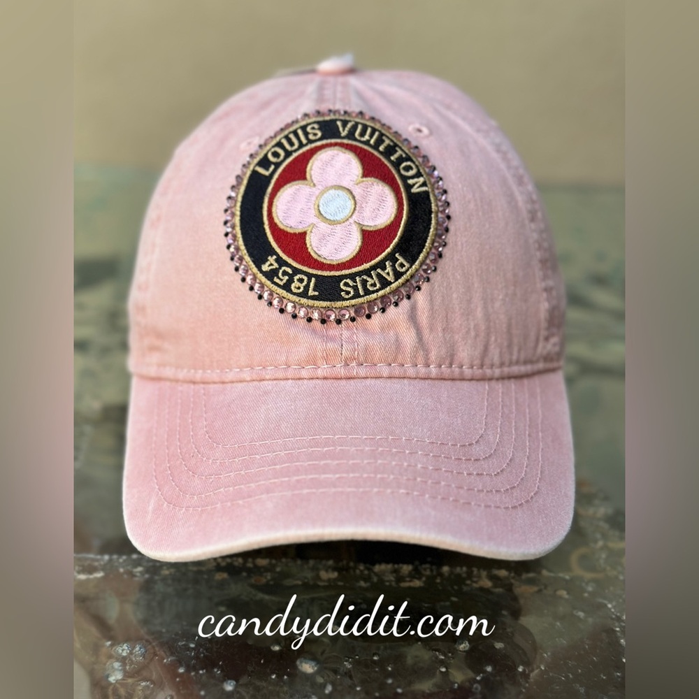 Handmade Candy Did It! LV Twinkle Medallion Bling Ball Cap